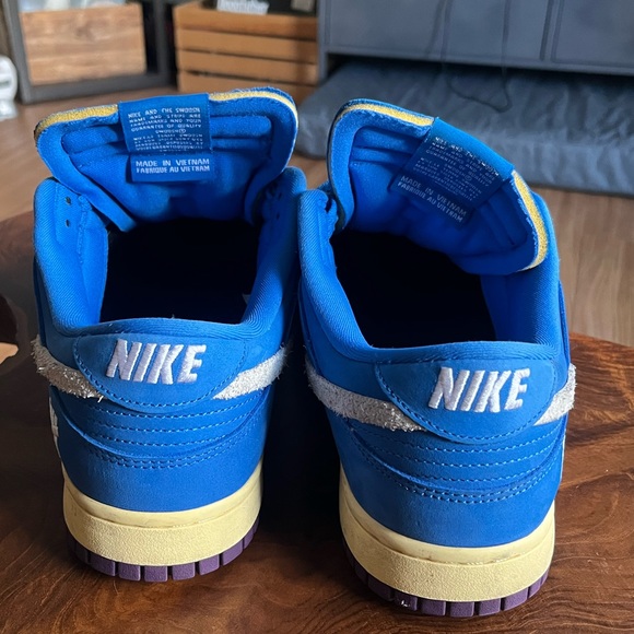 5 On It UNDFTD Nike Dunks 10.5 - Picture 4 of 9